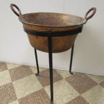 687 8272 COPPER CAULDRON